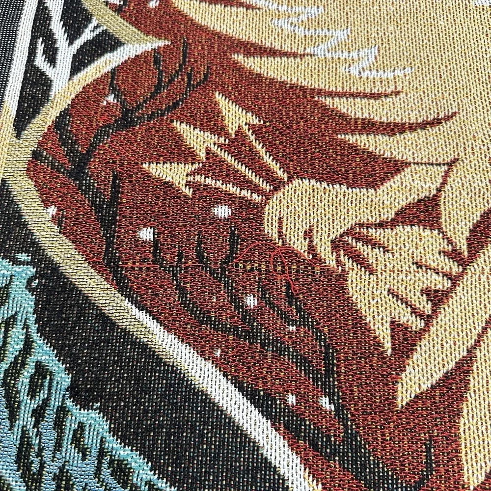 King Of Scars Tapestry Throw‎ Blanket 60x51 Rule Of Wolves Cozy Decor